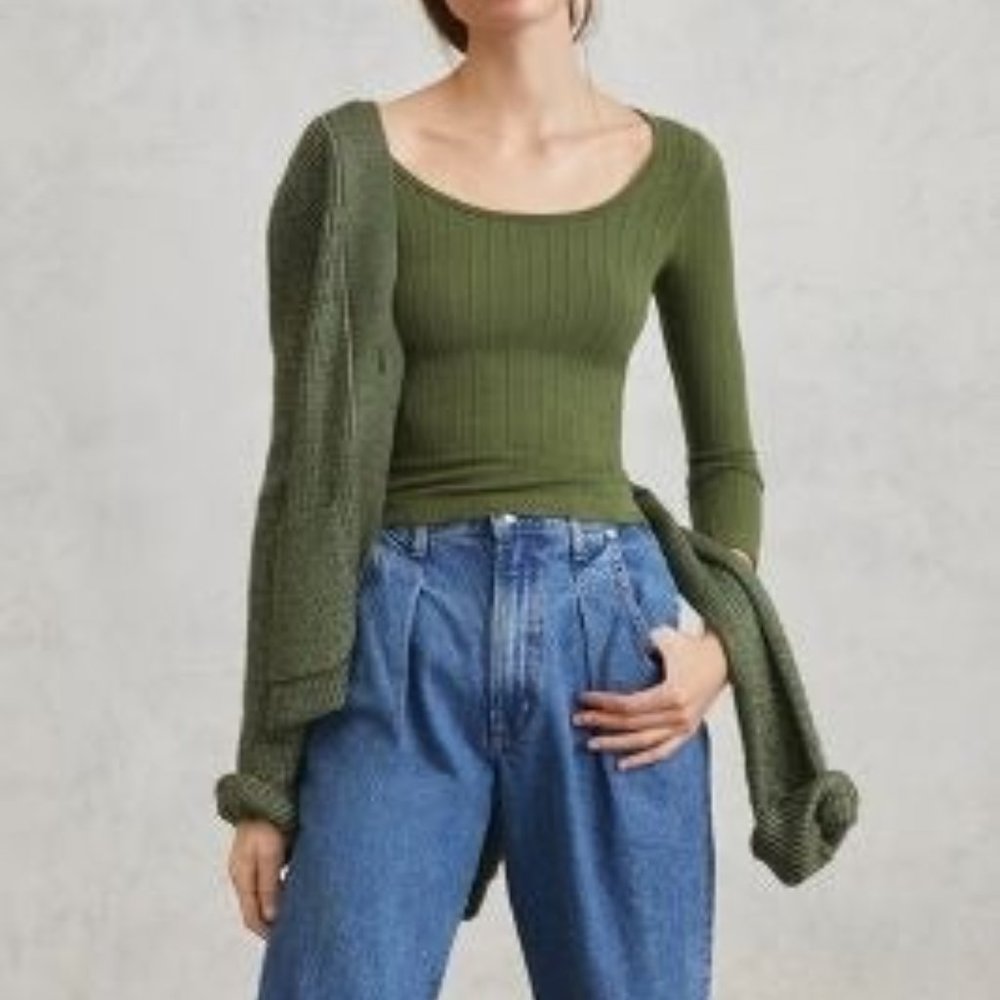 Anthropologie NWT's Seamless Layering Top